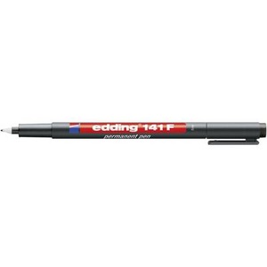 Edding Folienstift 141 F permanent pen Schwarz 4-141001