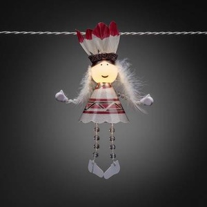 Konstmide CHRISTMAS, LED-Lichterkette Indianer, 10-flammig, 
