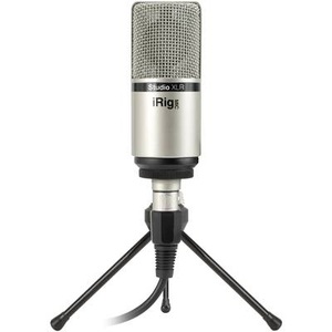 IK MULTIMEDIA, Studiomikrofon IK Multimedia iRig Mic Studio XLR Übertragungsart:Kabelgebunden inkl. Kabel, inkl. Klammer, inkl. Stativ, IK Multimedia Mikrofon iRig Mic Studio XLR