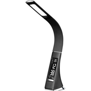 Paul Neuhaus, Paul Neuhaus Alex 4590-18 LED-Schreibtischleuchte EEK: LED (A++ - E) 3 W Warm-Weiß Schwarz, Tischleuchte schwarz inkl. Kalenderalarm und Touch-Dimmer - Axel