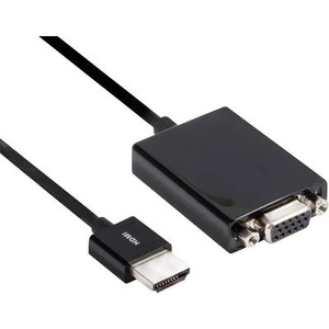 club3D, club3D HDMI Adapter [1x HDMI-Stecker - 1x VGA-Buchse] Schwarz, 