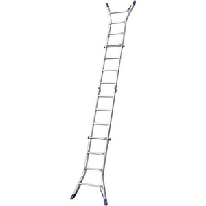 KRAUSE, Krause 133953 Aluminium Teleskopleiter Arbeitshöhe (max.): 5 m Aluminium 15.5 kg, Krause 133953 Aluminium Teleskopleiter Arbeitshöhe (max.): 5 m Aluminium DIN EN 131 15.5 kg