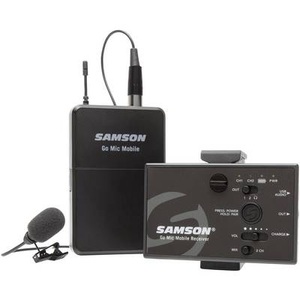 Ansteck Funkmikrofon-Set Samson GoMic Mobile Lavalier Übertragungsart:Funk inkl. Kabel