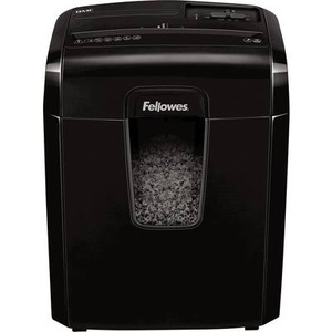 Fellowes, Fellowes Powershred® 8MC Aktenvernichter Partikelschnitt 3 x 10 mm 14 l Blattanzahl (max.): 8 Sicherheitsstufe 4, Fellowes Aktenvernichter 8MC Mikroschnitt Sicherheitsstufe P-4 8 Blatt