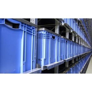 undefined, Stapelbehälter lebensmittelgeeignet (L x B x H) 600 x 400 x 288 mm Blau 1658705 1 St., 