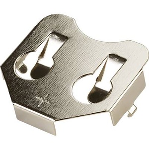TRU COMPONENTS, TRU COMPONENTS BC2002 Batterieclip 1x CR 2016, CR 2020, CR 2025, CR 2032 Federkontakt, 