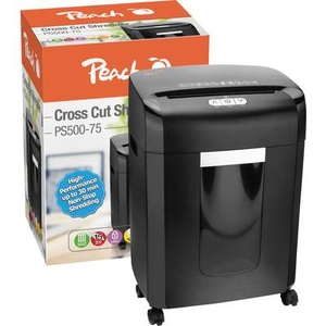 Peach, Peach Cross Cut Aktenvernichter - PS500-75 High Performance, 
