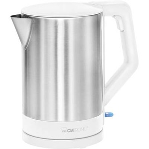 undefined, Clatronic Edelstahl-Wasserkocher 1,5l WKS 3692 weiss, Clatronic WKS 3692 weiss Wasserkocher Edelstahl, Weiß Fassungsvermögen: 1.5 l