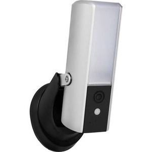 undefined, Smartwares Leuchte mit integrierter Überwachungskamera CIP-39901, microSD-Slot, mit Mikrofon & Lautsprecher, Überwachungskamera Guardian mit LED-Leuchte