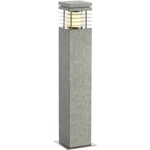 Slv, SLV Arrock Sand - Sandstein-Wegeleuchte, granit, SLV 231411 Arrock Granite Außenstandleuchte LED E27 15 W Granit-Grau (matt)