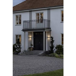 Konstmide, Moderne LED-Hausnummernleuchte Monza inkl. Ziffern, 