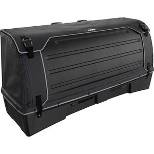 Thule, Thule Heckträgerbox BackSpace XT 2 938300 (L x B x H) 46.5 x 137 x 68 cm falt-/klappbar, Schnellbefestigung, Thule Cargobox BackSpace X Veloträger