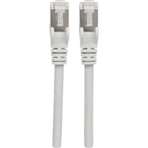 Intellinet, Intellinet RJ45 Netzwerk Anschlusskabel CAT 6a S/FTP 15 m Grau Folienschirm, Geflechtschirm, Halogenfrei, Intellinet 317320 RJ45 Netzwerkkabel, Patchkabel CAT 6a S/FTP 15.00 m Grau Folienschirm, Geflechtschirm, Halogenfrei 1