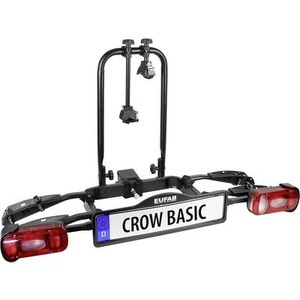 Eufab, Eufab Crow Basic 11569 Fahrradträger Anzahl Fahrräder=2, EUFAB Kupplungsfahrradträger »EUFAB 11569 CROW BASIC« E-Bike geeignet