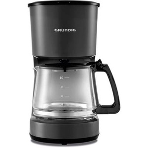 Grundig, Grundig KM 4620 Kaffeemaschine Schwarz Fassungsvermögen Tassen=10 Glaskanne, Warmhaltefunktion, 