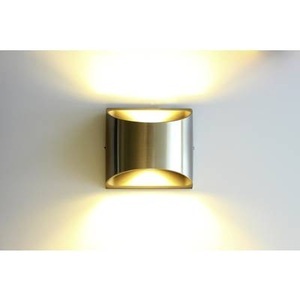 Eco-Light, Dodd - Edelstahl-Außenwandleuchte mit LED, Lutec Dodd ST5006 SMD LED-Außenwandleuchte 7.5 W Edelstahl