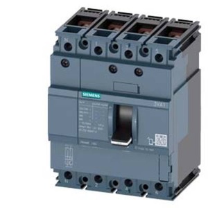 Siemens, Leistungsschalter 1 St. Siemens 3VA1110-3ED42-0AA0 Einstellbereich (Strom): 100 - 100 A Schaltspannung (max.): 690 V/AC, Siemens 3VA1110-3ED42-0AA0 Leistungsschalter 1 St. Einstellbereich (Strom): 100 - 100 A Schaltspannung (max.): 690 V/AC