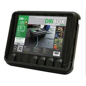 undefined, FL-1859-330-SZ Verteilerbox, Gardenline Schutzbox für Steckdosenleisten Ip55 | 29 × 15 × 11 cm