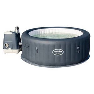 Bestway, Mehrkammersystem-Pools Bestway Whirlpool Lay-Z-Spa Palm Springs HydroJet 795 l (Ø x H) 196 cm x 71 cm inkl. Filterpumpe, 