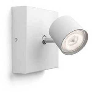 Philips, Philips Star LED-Strahler weiß 1flg. WarmGlow, Philips Spot Star Warm Glow, 4.5 W, 500 lm, 2200-2700 K, Weiss