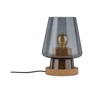 Paulmann, Paulmann Iben Glas-Tischlampe, Paulmann Iben 79736 Tischlampe LED E27 20 W Rauch