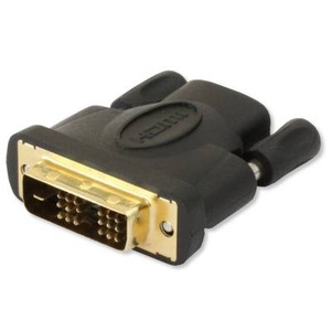 TECHly, TECHly HDMI / DVI Adapter [1x HDMI-Stecker - 1x DVI-Stecker 18+1pol.] Schwarz, 