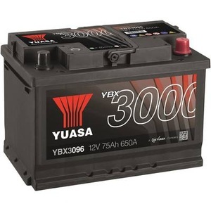 Yuasa, Yuasa SMF YBX3096 Autobatterie 75 Ah T1 Zellanlegung 0, 