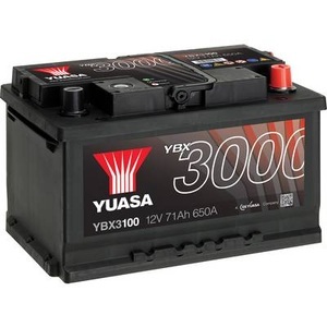 Yuasa, Autobatterie Yuasa SMF YBX3100 12 V 71 Ah T1 Zellanlegung 0, 