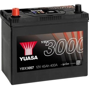 Yuasa, Yuasa SMF YBX3057 Autobatterie 45 Ah T1/T3 Zellanlegung 1, 