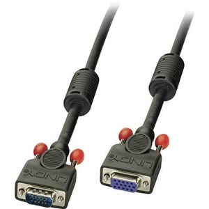 LINDY, LINDY VGA Verlängerungskabel [1x VGA-Stecker - 1x VGA-Buchse] 1 m Schwarz, LINDY VGA Verlängerungskabel VGA 15pol. Stecker, VGA 15pol. Buchse 1.00 m Schwarz 36392 VGA-Kabel