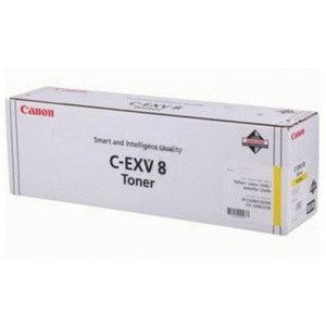 Canon, Canon Toner C-EXV 8 7626A002 Original Gelb 25000 Seiten, CANON CANON C-EXV 8 Tonerkassette gelb passend für: CLC 3200 Series;CLC2620;CLC3200;CLC3220;Color imageRUNNER 2620;Color imageRUNNER 2620n;Color imageRUNNER C2620;Color imageRUNNER C2620n;Imagerunner C 3200;Imagerunner C 3200 i;Imagerunner C 3200 n;