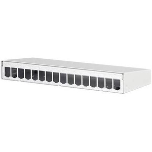 Metz Connect, Metz Connect 130861-1602-E 16 Port Netzwerk-Patchpanel Unbestückt, Metz Connect 130861-1602-E 16 Port Netzwerk-Patchpanel 483 mm (19) Unbestückt Weiß Unbestückt