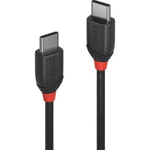 Lindy USB 3.1 Typ C Kabel 3A Black Line 0.5m