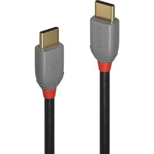 LINDY, LINDY USB 2.0 Anschlusskabel [1x USB-C™ Stecker - 1x USB-C™ Stecker] 2 m Schwarz, LINDY USB-Kabel USB 2.0 USB-C® Stecker, USB-C® Stecker 2.00 m Schwarz 36872