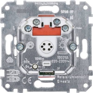 Merten, Merten 575897 Unterputz Dimmer Geeignet für Leuchtmittel: Halogenlampe Aluminium, 