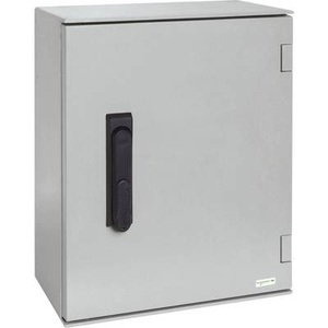 Schneider Electric, Schneider Electric NSYPLM86BG Gehäuse 636 x 847 x 300 Polyester Lichtgrau (RAL 7035) 1 St., Polyestergehäuse PLM Wandmontage, mit Bakelit-Montageplatte H847x636xT300mm IP66 Schneider Electric Inhalt: 1 St.