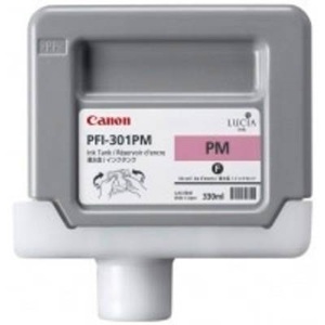 Canon, Canon Tintenpatrone PFI-301PM Original Photo Magenta 1491B001 Druckerpatrone, Canon Tintenpatrone, rot, foto, PFI-301PM, 1491B001, (330 ml)