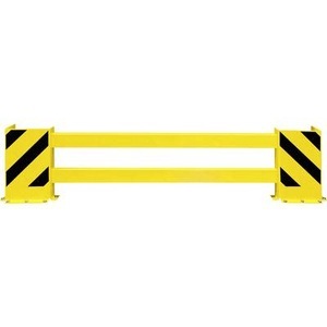 undefined, Regalschutz-Planken-Set mit Eck-Anfahrschutz für Doppelregal, Breite 1700 - 2100 mm, Komplett-Set Rammschutz-Planken, Breite 1.700-2.100 mm