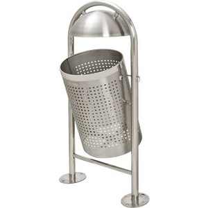 Moravia, Mülleimer 35 l Moravia MORION (B x H x T) 580 x 1150 x 380 mm Silber 1 St., 
