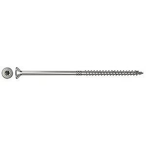 FISCHER, Fischer 657406 Senkkopfschrauben 6 mm 180 mm Torx galvanisch verzinkt 100 St., 
