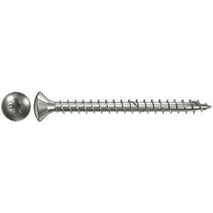 FISCHER, Fischer 657347 Senkkopfschrauben 4.5 mm 50 mm Kreuzschlitz Pozidriv galvanisch verzinkt 200 St., 