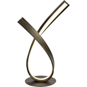 Paul Neuhaus, Paul Neuhaus LINDA 4720-48 LED-Tischlampe 12 W Warm-Weiß EEK: LED (A++ - E) Rost-Braun, Design Tischleuchte schwarz inkl. LED und Dimmer - Belinda