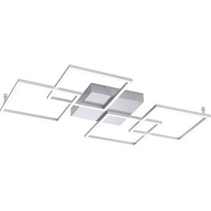 Paul Neuhaus INIGO 8190-55 LED-Deckenleuchte EEK: LED (A++ - E) 32 W Warm-Weiß Edelstahl