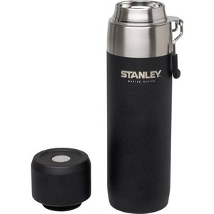 Stanley Master Vakuum Thermoflasche Schwarz/Silber 650 ml 10-03105-001