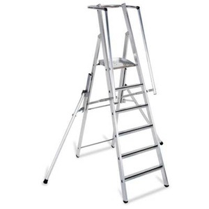 Zarges, ZARGES 41677 Aluminium Plattformleiter klappbar 16 kg, ZARGES 41677 Aluminium Plattformleiter klappbar 16 kg