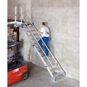 Zarges, ZARGES Z600 40159392 Aluminium Podesttreppe 67.69 kg, 