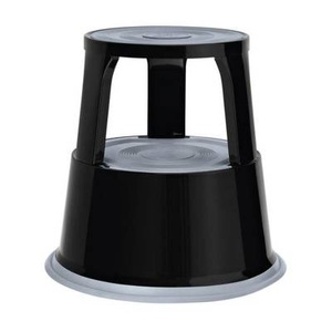 Wedo, WEDO Rollhocker, Wedo Rolltritt, 44cm x 29,5cm x 43,5cm, schwarz, 212101