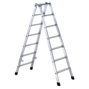 Zarges, ZARGES 42467 Aluminium Stufen-Stehleiter klappbar 14.6 kg, ZARGES 42467 Aluminium Stufen-Stehleiter klappbar 14.6 kg