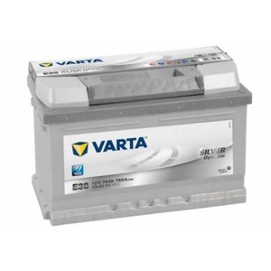 Varta, Autobatterie Varta Silver Dynamic E38 12 V 74 Ah ETN 574 402 075 T1 Zellanlegung 0, Autobatterie Varta E38 Silver Dynamic 12V 74Ah 750A