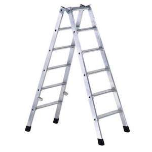 Zarges, ZARGES 42466 Aluminium Stufen-Stehleiter klappbar 12.4 kg, ZARGES 42466 Aluminium Stufen-Stehleiter klappbar 12.4 kg